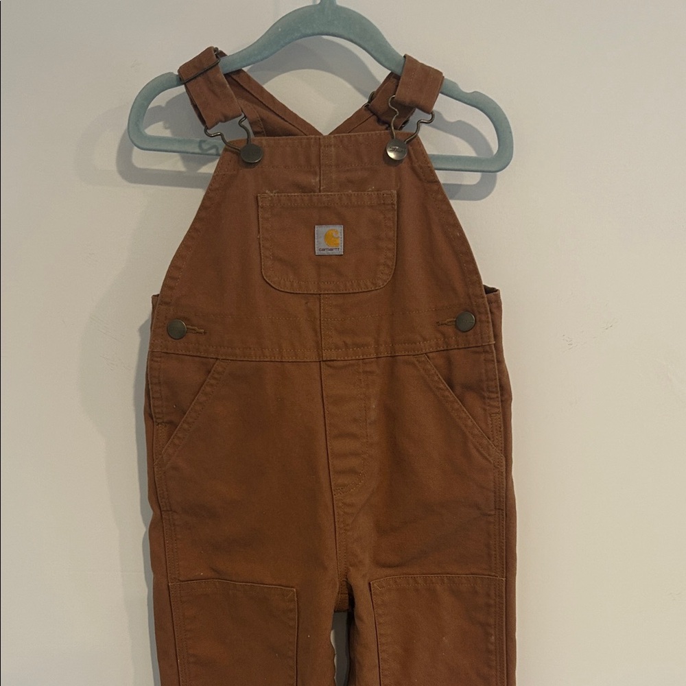 Carhartt Kids Tan Overalls